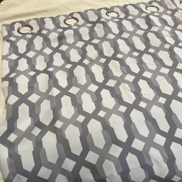 Light Blocking Grommet Curtain by Drift Away Geometric 1 Panel 52X63 - Picture 1 of 4